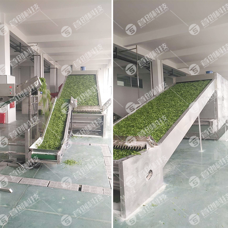 Factory Supply Hemp Dryer Machine Large Capacity Hot Air timothy forage hays clover leaf drying machine