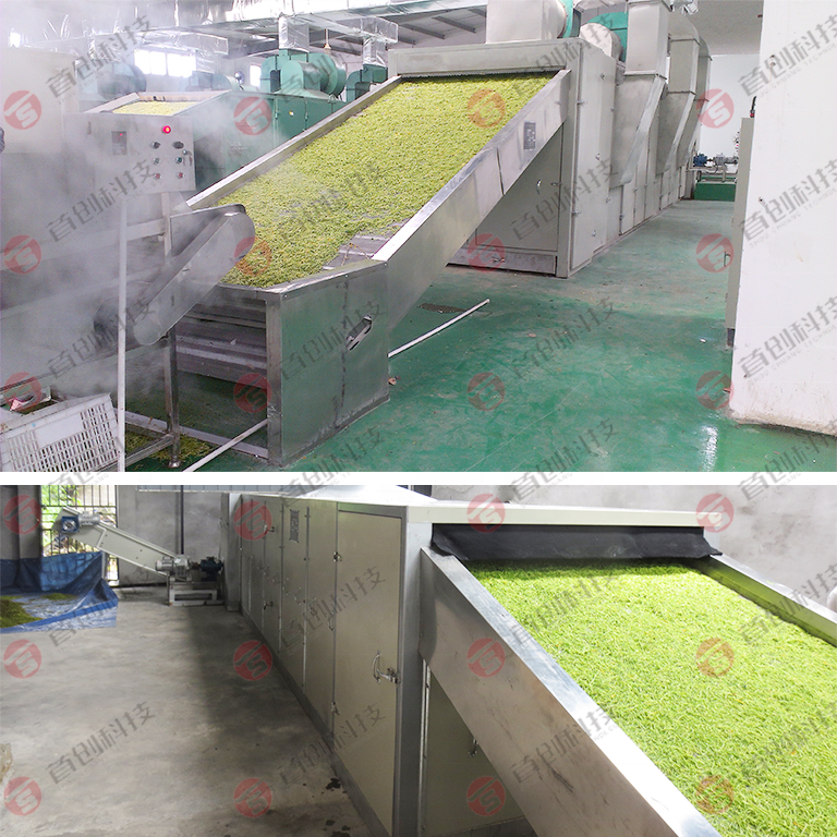 Factory Supply Hemp Dryer Machine Large Capacity Hot Air timothy forage hays clover leaf drying machine