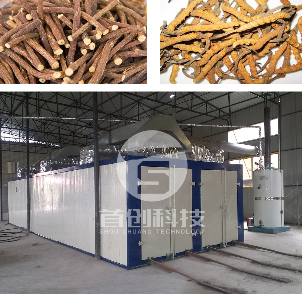 Sri Lanka Black Pepper Cardamom Nutmeg Dryer and Drying Machine Food Tunnel Dryer