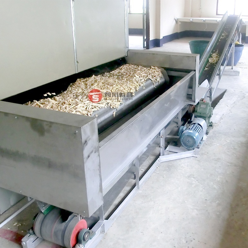 5000kg/h Factory Peach Apricot Konjac Processing Line Dried Coconut Fiber Almond Konjac Processing Machine