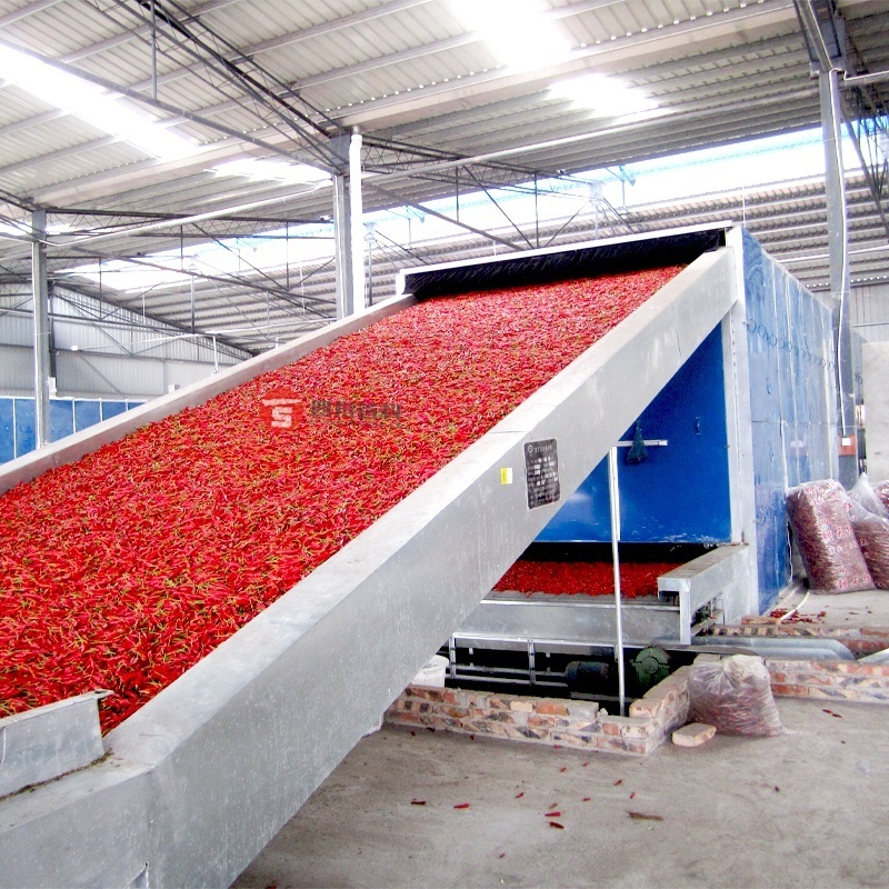 Shouchuang Chili Chilli Machine Patika Chipotle Cayenne Pepper Chilis Dryer Machine Pepper Spicy Condiment drying machine