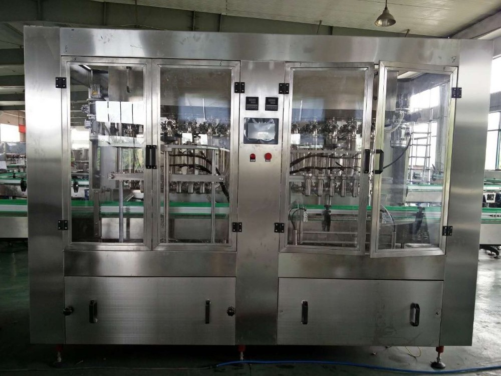 Automatic hot BBQ sauce bottle /can filling machine production line