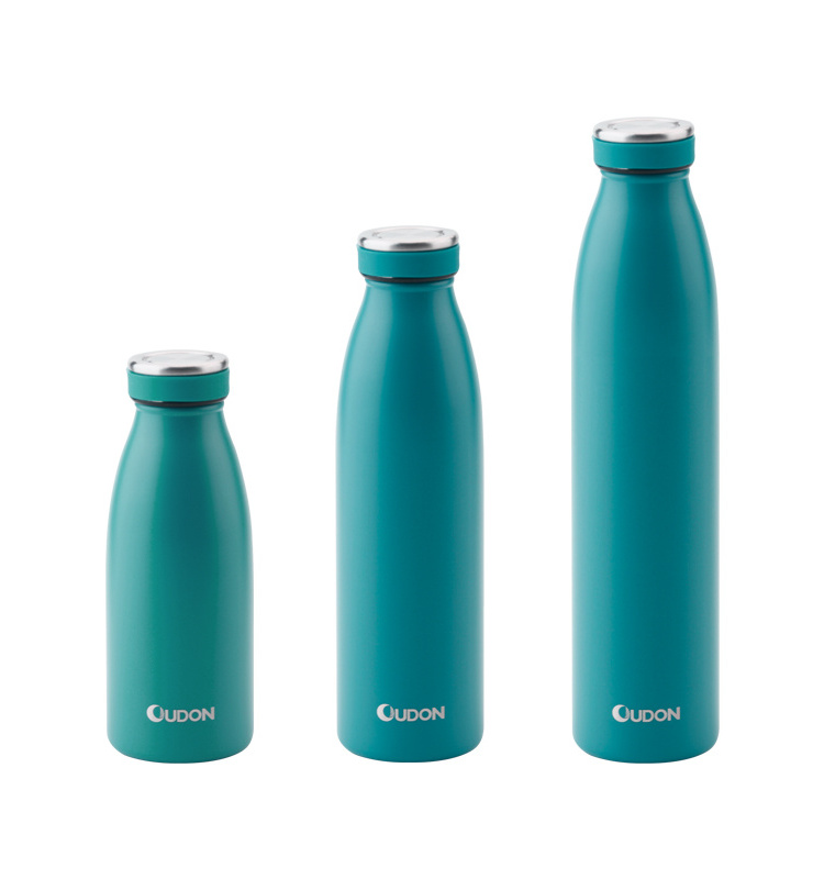 Thermos Sport Water Bottle 350ml,500ml,750ml,1000ml Bullet Shape Stainless Steel Vacuum Flasks