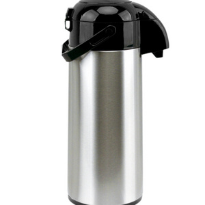 1.9 Liter Stainless Steel Lined thermos air pump pot for coffee