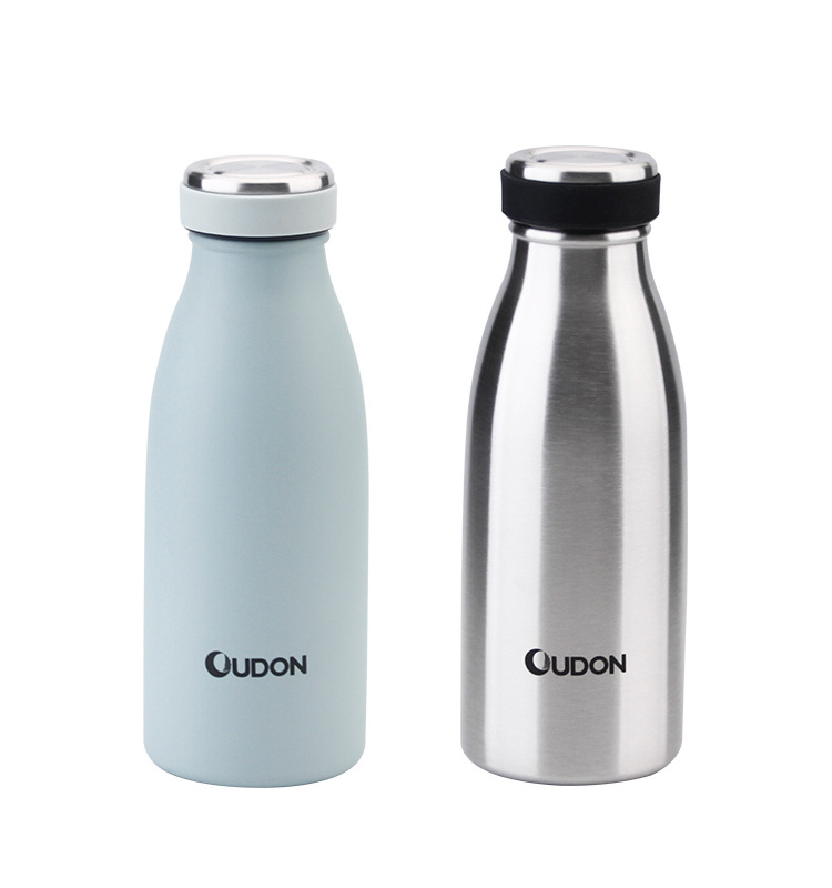 Thermos Sport Water Bottle 350ml,500ml,750ml,1000ml Bullet Shape Stainless Steel Vacuum Flasks