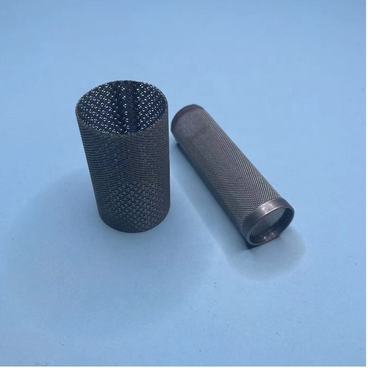 Manufacturer customized stainless steel cartridge filter with wire mesh