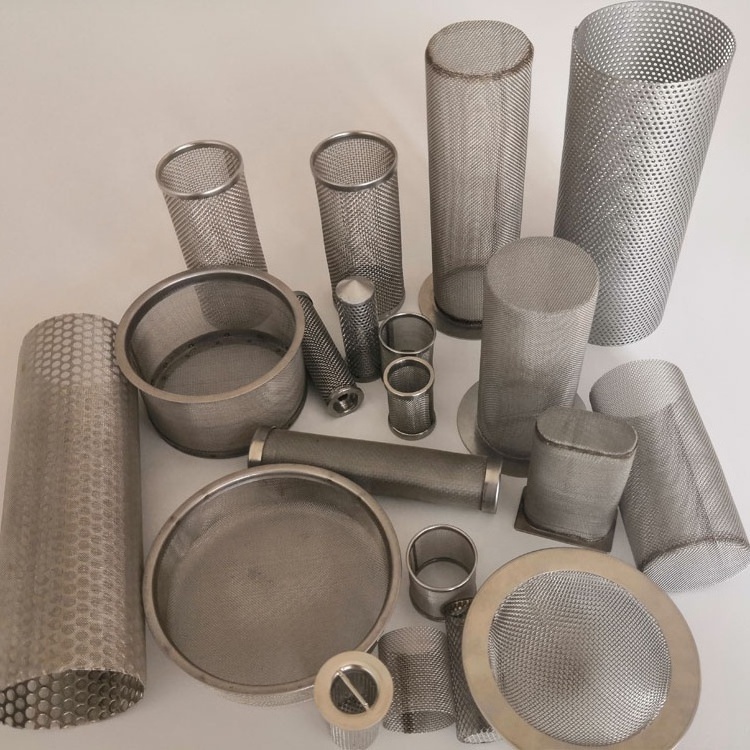 40 60 80 micron stainless steel filter mesh screen tube  Micron filter