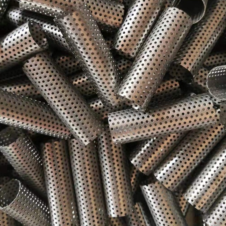 Manufacturer custom metal filter basket 304 316 stainless steel perforated filter tube filter elements