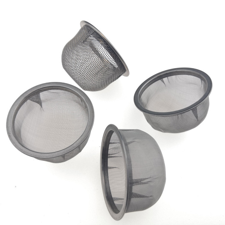 High quality anti rust stainless steel wire filter screen mesh cap/strainer/basket/bowl