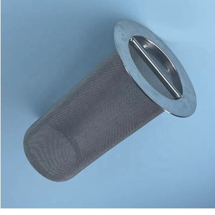 Manufacturer customized stainless steel cartridge filter with wire mesh