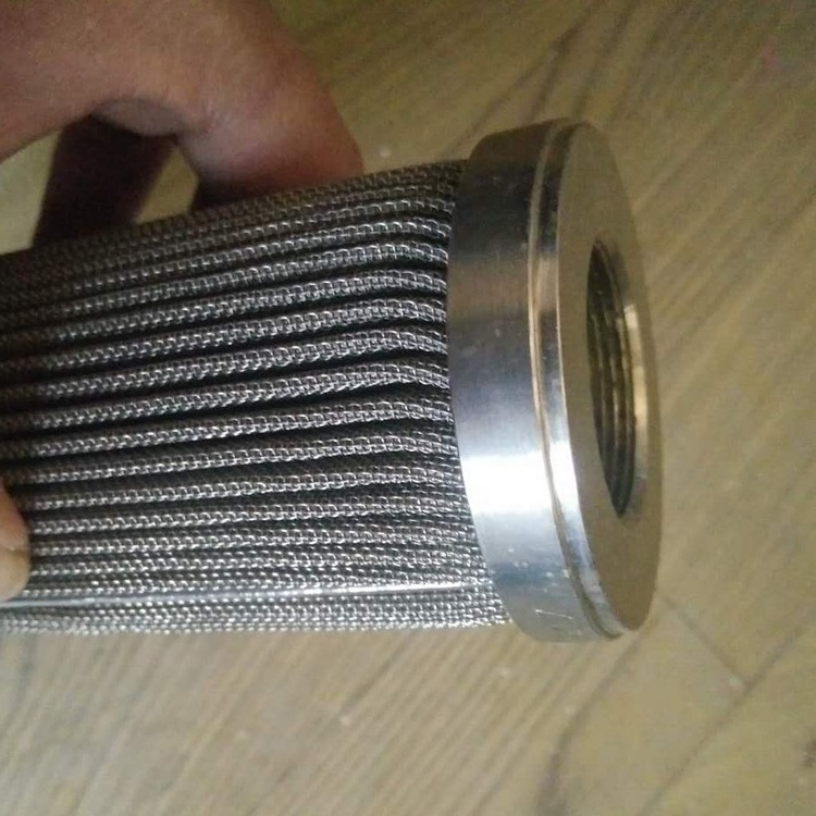 metal fiber pleated filter cartridge,stainless steel candle filter cartridge,pleated metal mesh filter