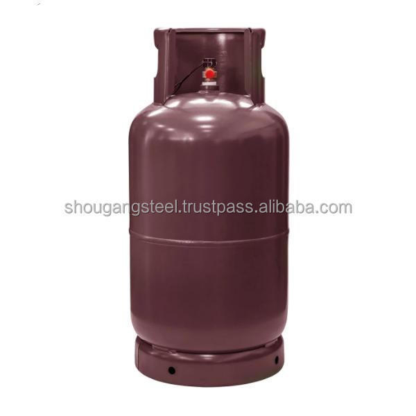 supply high quality 3kg 5kg 7kg 9kg 19kg 48kg 45kg empty gas lpg cylinder with valve for commercial