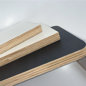 Good Quality Overlaid Melamine faced Plywood board Multilayer Laminated Plywood Sheets for Furniture Decoration