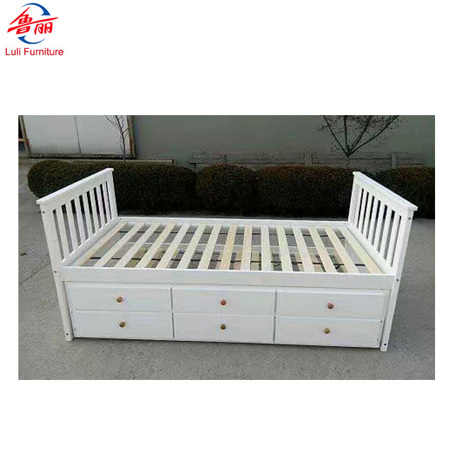 chinese factory modern wooden day bed