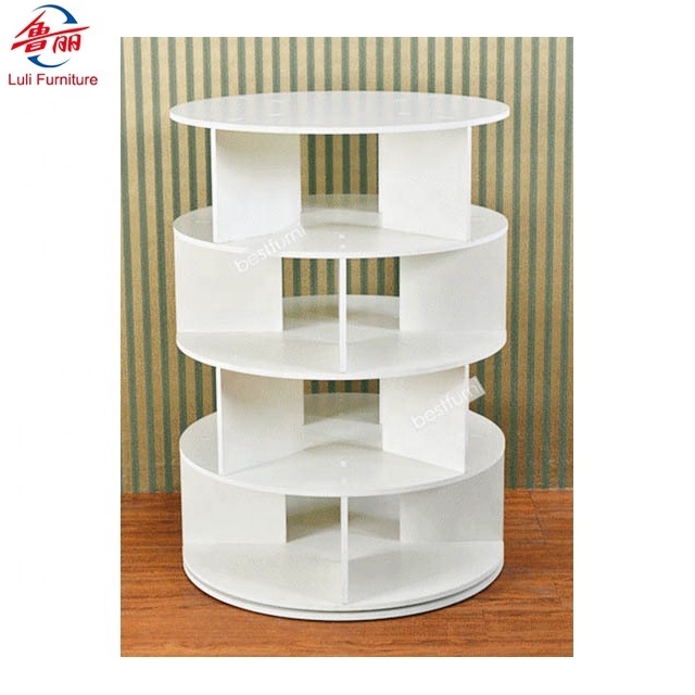 space saving floating women's SPINNING  Lazy Susan 50 pairs multi layer display storage shoe RACK closet