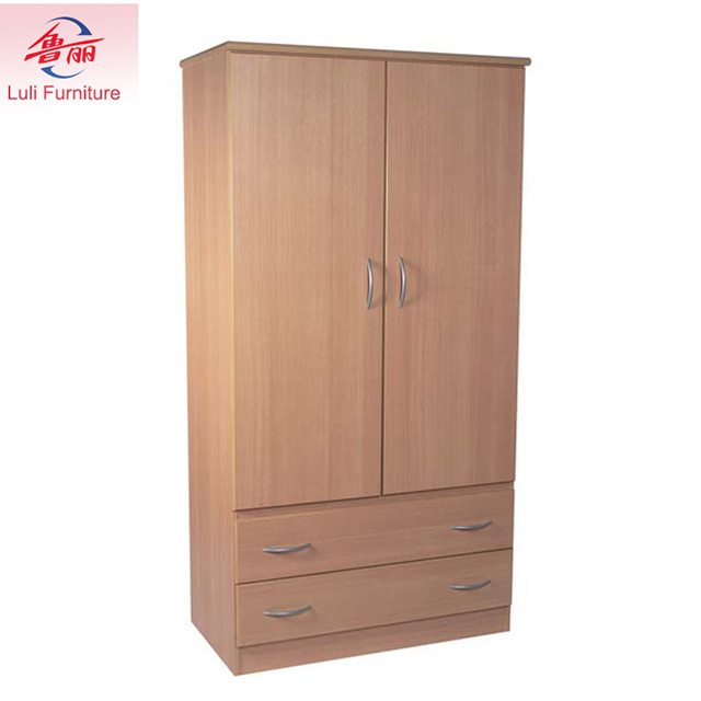 3 door 5 drawers wooden wardrobe  design