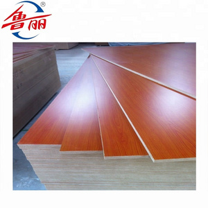 colured faced waterproof 15mm 18mm sheet melamine mdf board