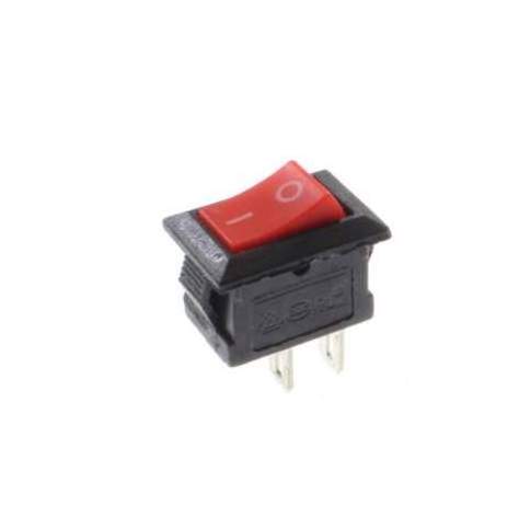 4 PZ Interruttore Bilanciere Quadrato On Off Push Button 4 Pin con Led Spia Rosso 12V Auto Barca