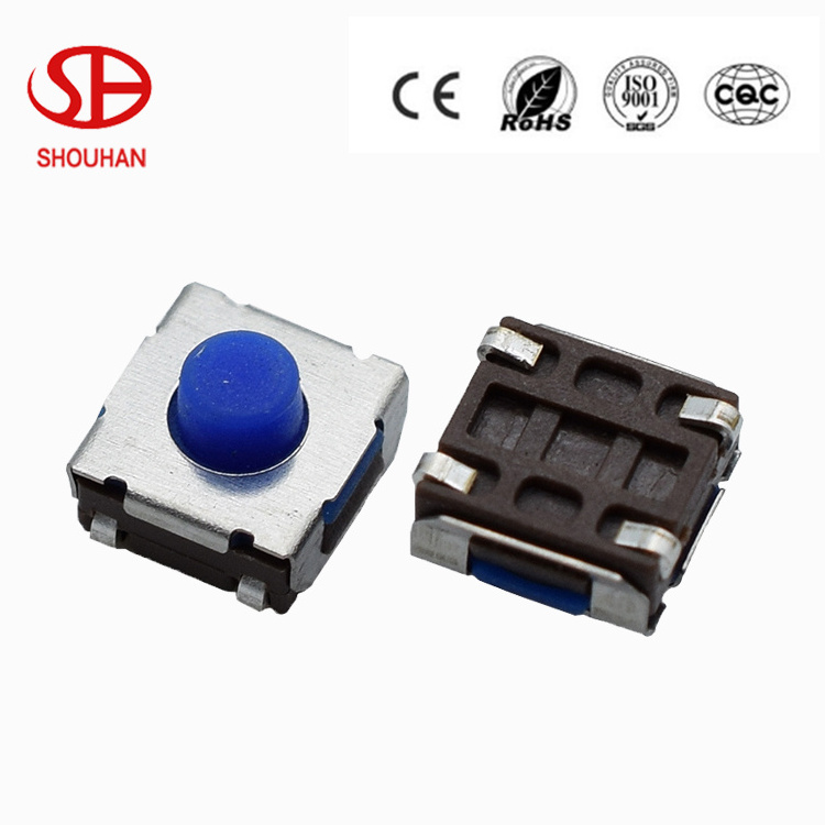 4pin SMT DIP pcb switch series tactile switch micro tact switch application in Smart Electronic products