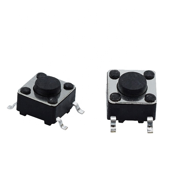 Strict Quality Control high temperature resistance 6*6 6x6 4 pin push on push off tact switch SKHHAQA010 SH-1102M TS04-66