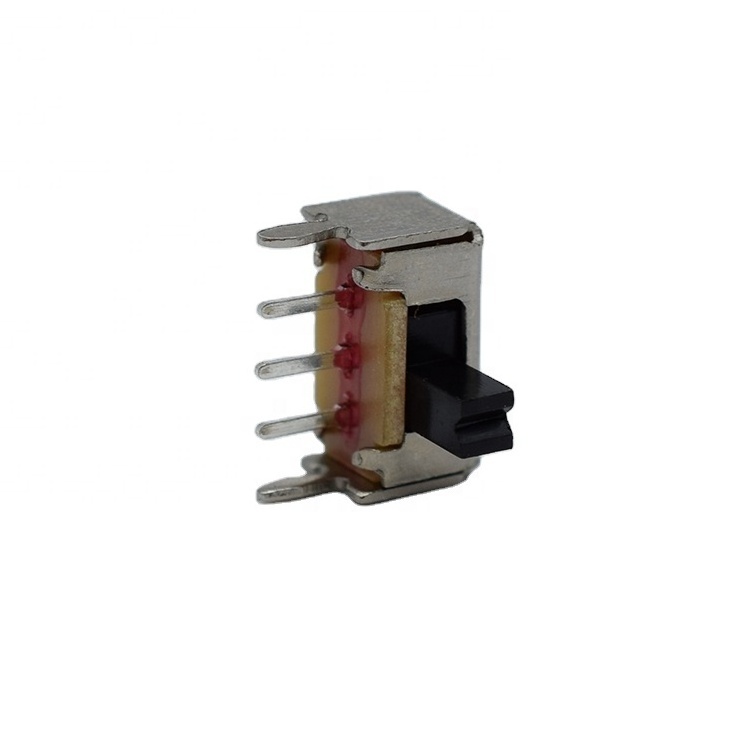 SK12D07 3 pin 2 way mini slide switch Single pole double throw slide switch SSH-12D01-VG4-H