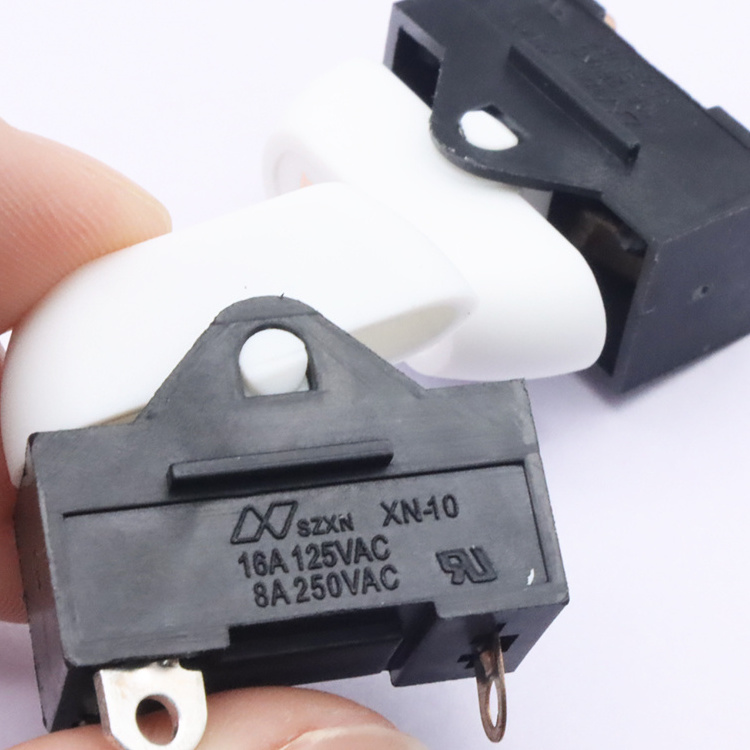 XN-10 Promotional Various Durable Using rocker switch 3 pin 3 position swing machine button switch 16A 125VAC  10A 250VAC