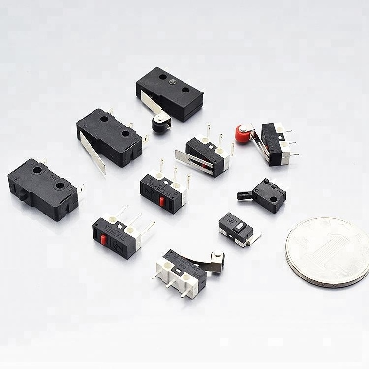 Zing Ear 3a 5a 10t85 micro switches mini micro mouse button 1A 125V AC 3Pins detection switch