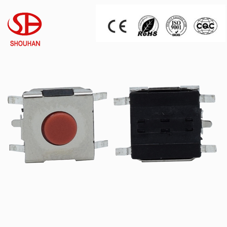 4pin SMT DIP pcb switch series tactile switch micro tact switch application in Smart Electronic products