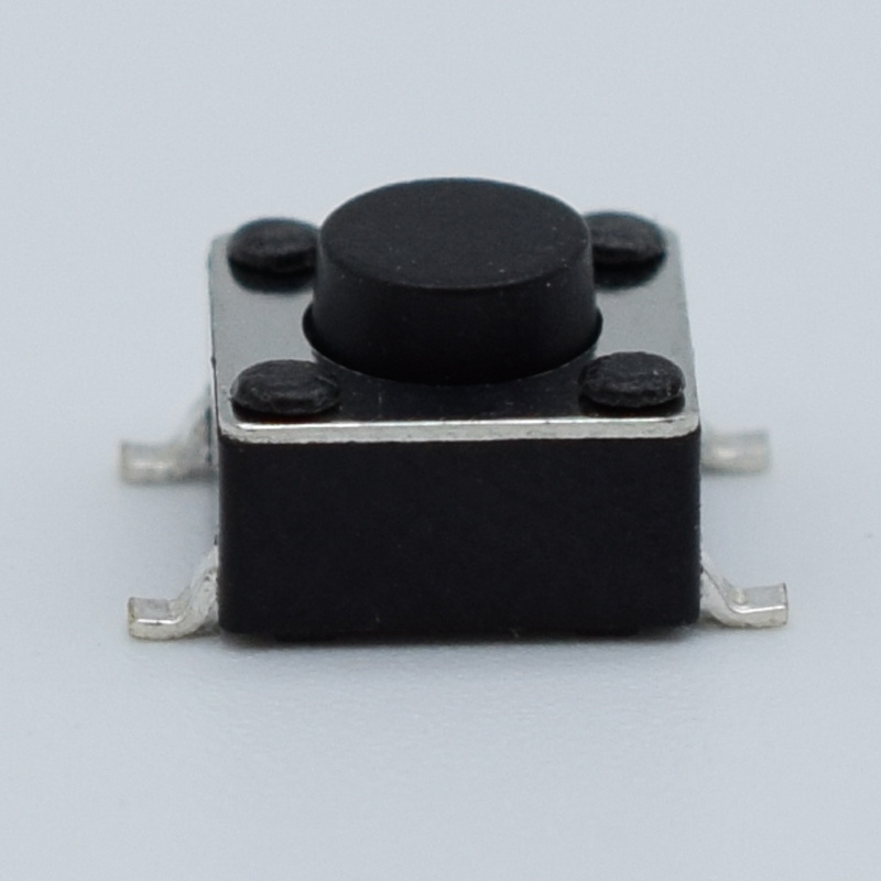 HOT SALE Tactile Switch 6*6*H SMD 4 Pin 8.0 mm foot spacing ON-OFF Momentary Switch Customize height SH-1102M  IT-1102W