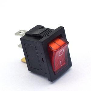 factory wholesale 6A 250V 10A 125V KCD1-102N on off Rocker Switch 15*21 2 Position Boat led square 3 Pin rocker switch