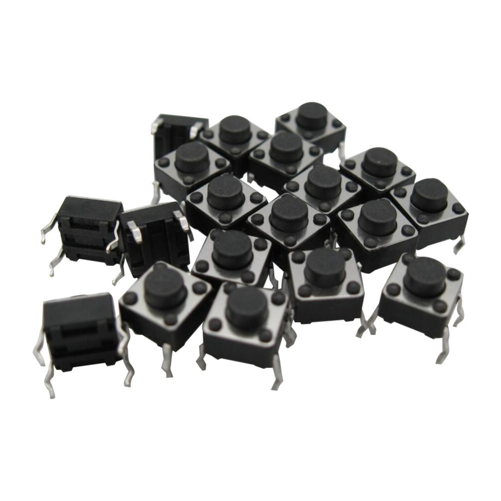 6x6 Series Tactile Switch Panel PCB Mount Momentary Tact Switch Push Button for Arduino