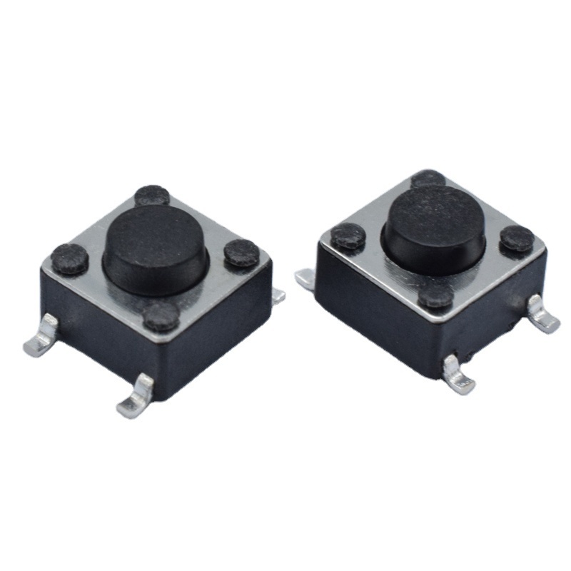 HOT SALE Tactile Switch 6*6*H SMD 4 Pin 8.0 mm foot spacing ON-OFF Momentary Switch Customize height SH-1102M  IT-1102W