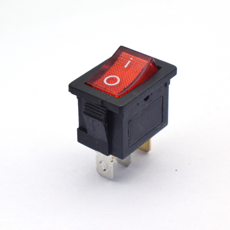 factory wholesale 6A 250V 10A 125V KCD1-102N on off Rocker Switch 15*21 2 Position Boat led square 3 Pin rocker switch