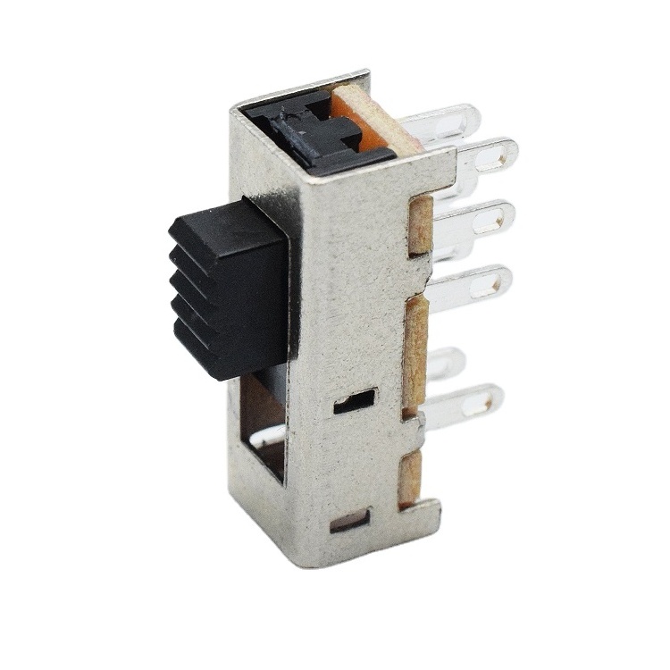 2p4t 2 poles slide switch 4 positions 4 way 8 pin slide switch