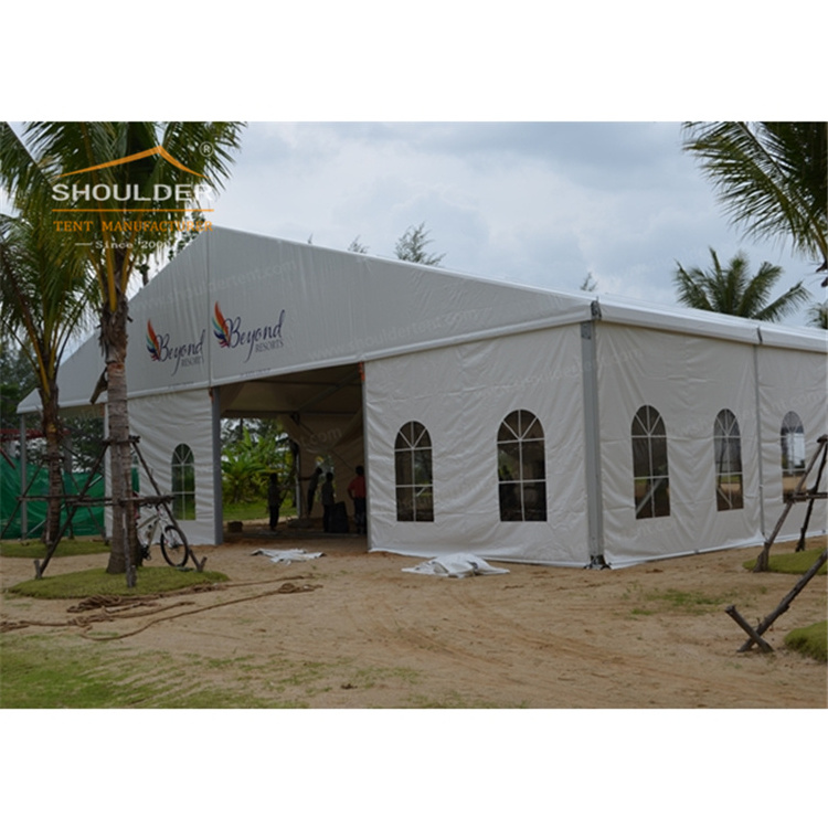 PVC marquee tent Competitive Price with Side Walls 10mx40m