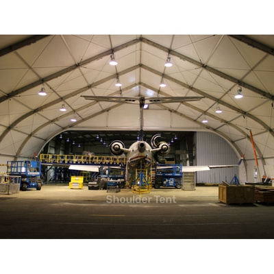 Heavy duty aluminum alloy aircraft hangar tent for car plane exhibition