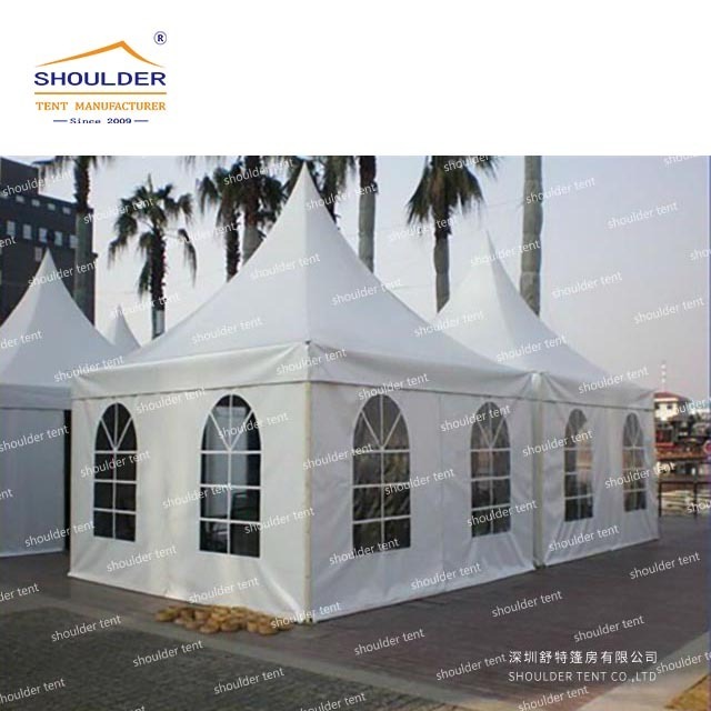 Hot Sale Professional Waterproof Aluminum Hexagon gazebo Pagoda Tent