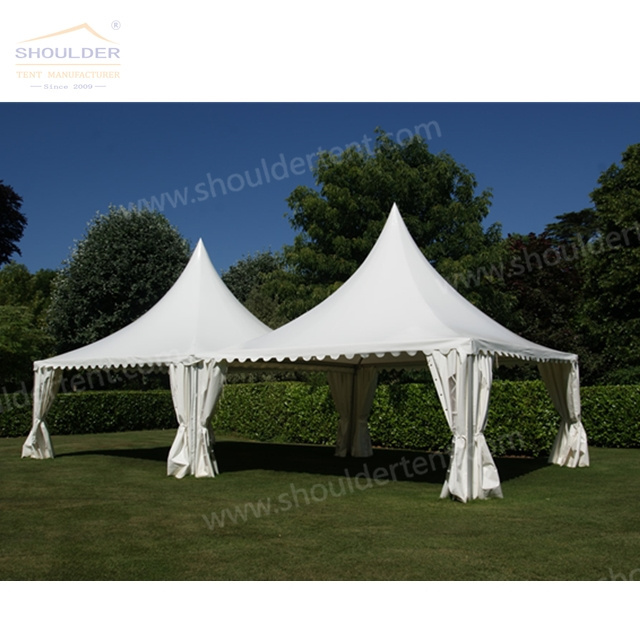 Hot Sale Professional Waterproof Aluminum Hexagon gazebo Pagoda Tent