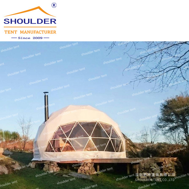 4/5m transparent geodesic dome house tent/outdoor garden igloo