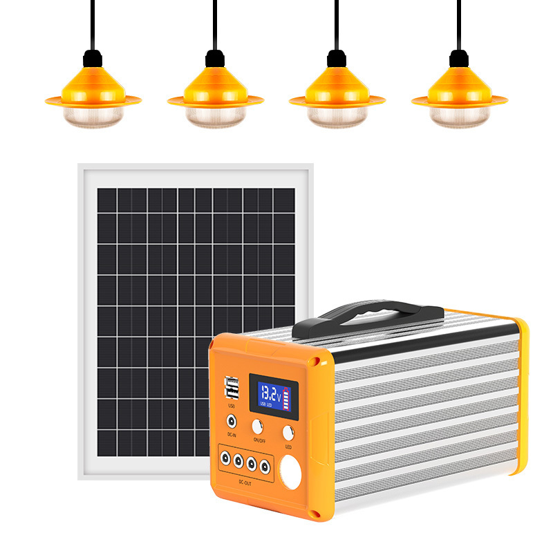 Factory Original Products Home Portable Solar Generator Dc Hybrid Solar System Outdoor Solar Energy System For Lighting