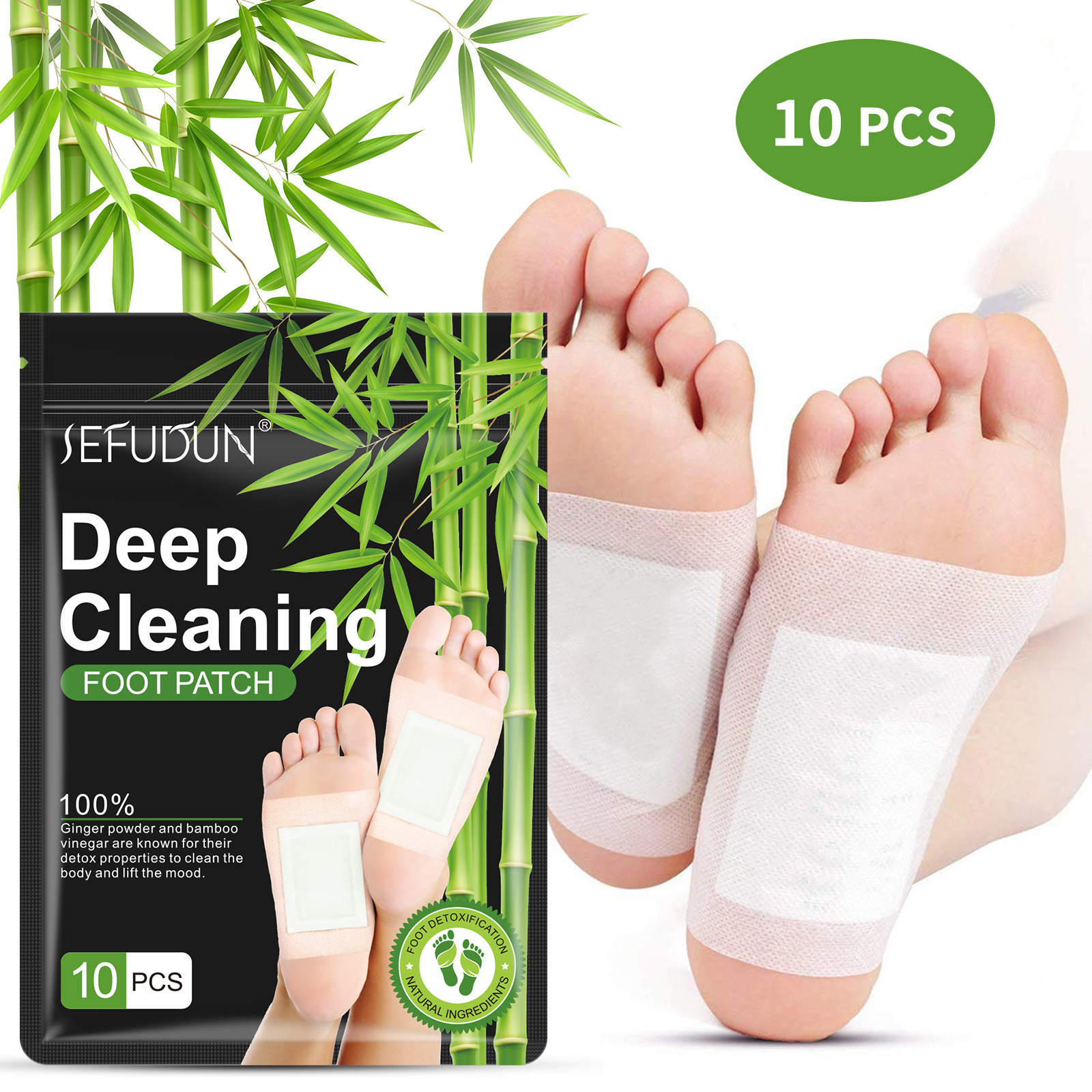 Free sample japanese bamboo varicose veins care wormwood detox slim patch foot patch pain relief