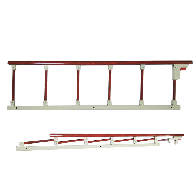 Best selling products Side Rail Six grade aluminum wood grain guardrail Multi-function bed guardrails