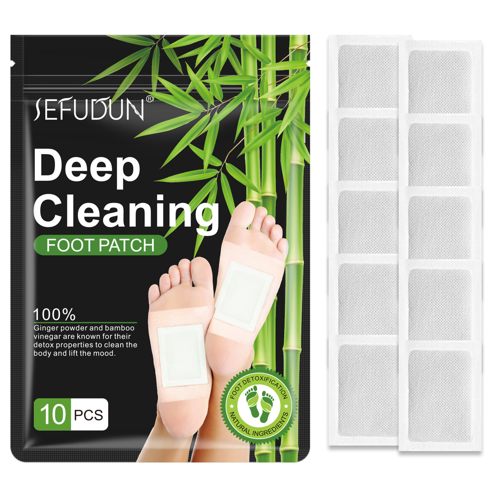 Free sample japanese bamboo varicose veins care wormwood detox slim patch foot patch pain relief