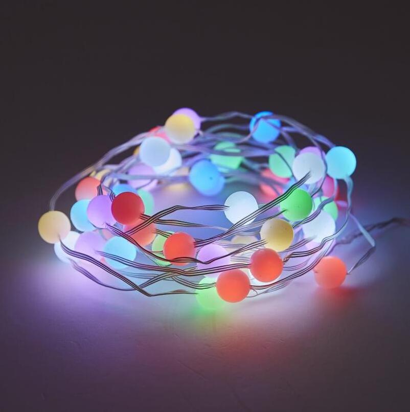 Rgb 16 Million Colors Music Sync Wifi Control Curtain Led Smart String Lights