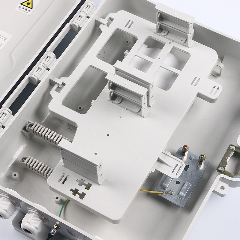 Indoor fiber distribution box 32 core plug-in fiber distribution box 32 core flange optical splitter box