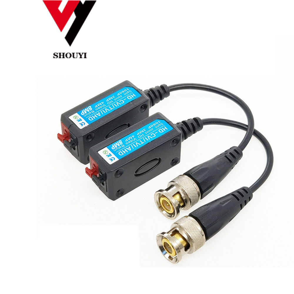 CCTV camera Hd Video  Balun 5mp 8mp Passive Twisted Pair Transmitter