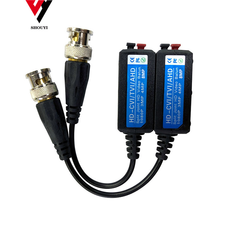 CCTV camera Hd Video  Balun 5mp 8mp Passive Twisted Pair Transmitter