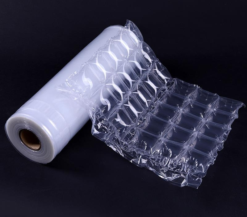 LDPE Wholesale square bubble air wrap roll inflatable protective packaging air film cushioning bubble