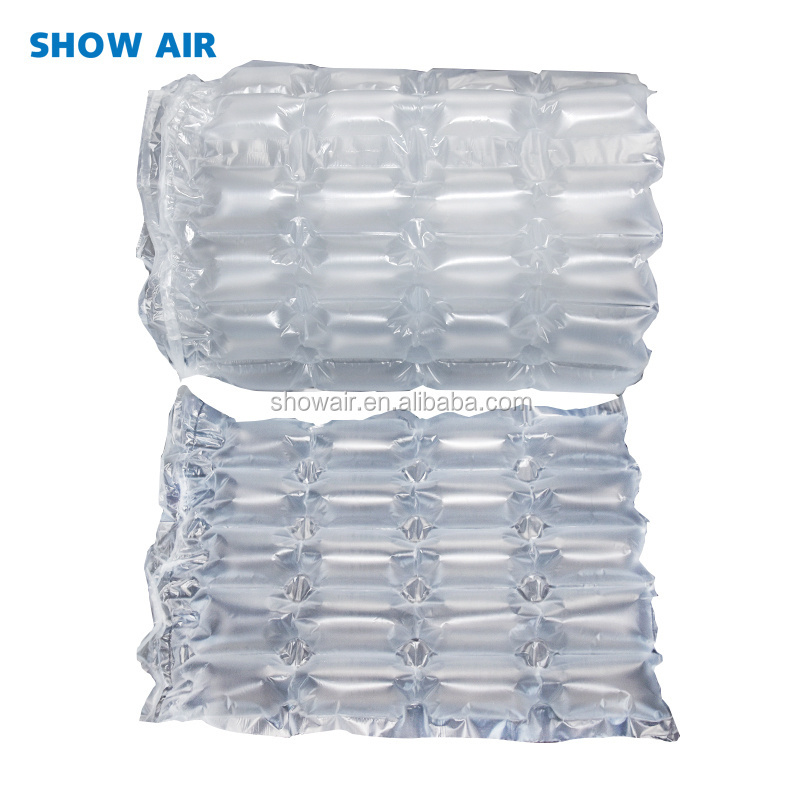 Shock resistant cushioning material packing bags inflatable air column bag foam roll