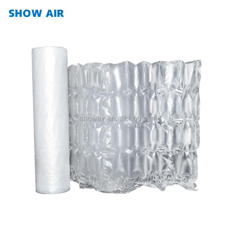 Shock resistant cushioning material packing bags inflatable air column bag foam roll